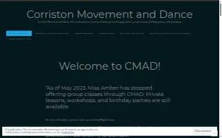 Corriston Movement and Dance website