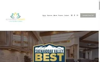 Rendered Homes website