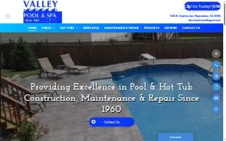 Valley Pool & Spa of Staunton website