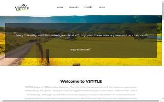 Vstitle of Harrisonburg website