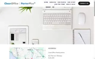 CleanOffice Inc. website