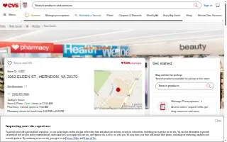 CVS of Herndon website