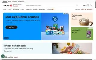 Safeway Pharmacy of Herndon website