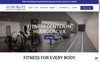 Worldgate Athletic Club website