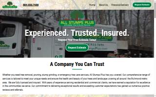 All Stumps Plus LLC of Highland Springs