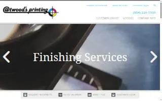 Atwood's Printing website