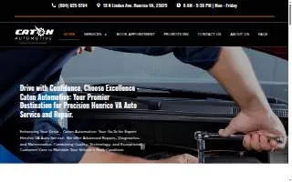 Caton Automotive website