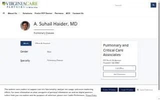 Haider Suhail A MD website
