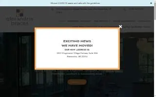 Alexandria Braces website