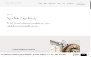 Asha Maía Design of Hybla Valley website