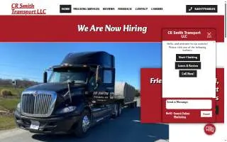 CR Smith Transport LLC website