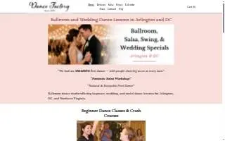 Dance Factory of Hybla Valley website