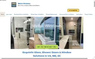 Metric Windows website