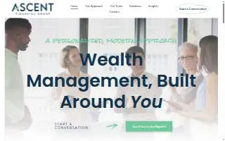 Ascent Financial Group website