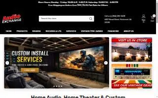 Audio Exchange website