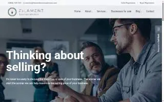 Filament Business Advisors - Business Brokers in Richmond and Charlottesville VA website