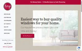 Kemp Windows of Lakeside website
