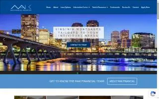 MAK Financial Group Inc of Lakeside website