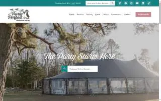 Party Perfect of Lakeside website