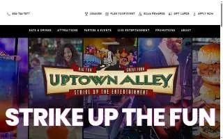 Uptown Alley Richmond of Lakeside website