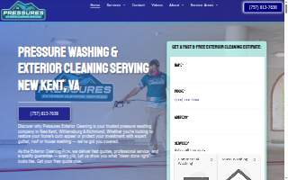 Pressures Exterior Cleaning Services