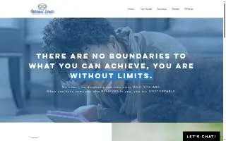 Without Limits, Speech Therapy of Winchester website