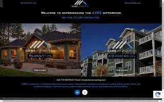 CARE Contracting website