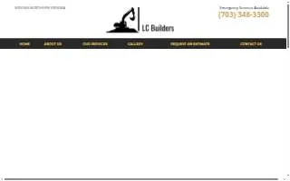 LC Builders website