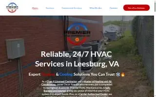 Premier Hvac Mechanical Inc website