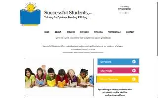 Successful Students, LLC website