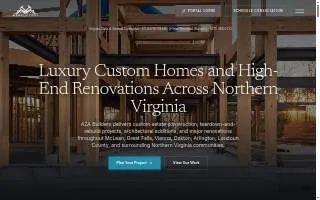 AZA Builders website
