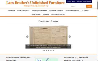 Lam Brothers Unfinished Furniture