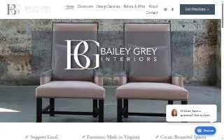 Bailey Grey Interiors website