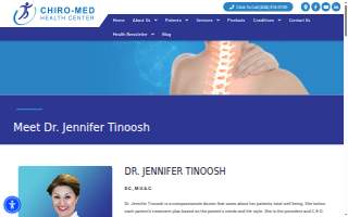 Chiro-Med Health Center Inc: Dr. Jennifer Tinoosh