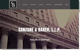 Sanzone & Baker, LLP website