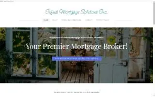 Infiniti Mortgage Solutions Inc. website