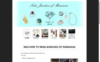 Neda Jewelers Of Manassas website