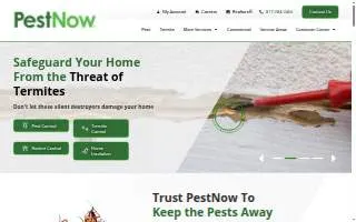 PestNow of Manassas Park website