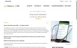 Oakstone Health and Nutrition website