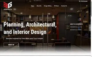 3G Architects website