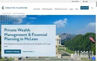 Creative Planning of McLean website