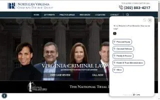 Northern Virginia Criminal Defense Group of McLean website