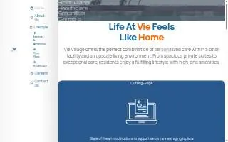 VIE Village website