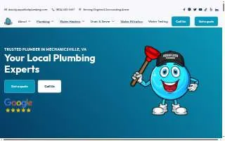 Aqua Flush Plumbing website