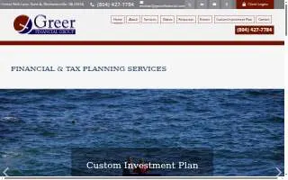 Greer Financial Group website