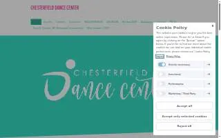 Chesterfield Dance Center website