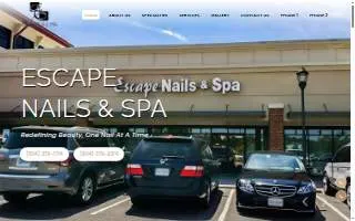Escape Massage of Midlothian website