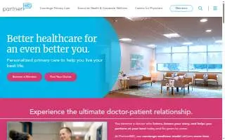 PartnerMD Midlothian website