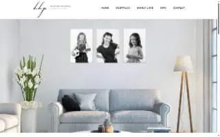 Heather Hughes Photography website