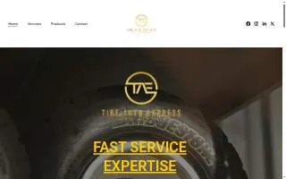 Tire Auto Express website